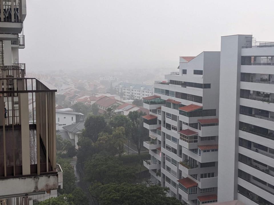 Smog season in Singapore
