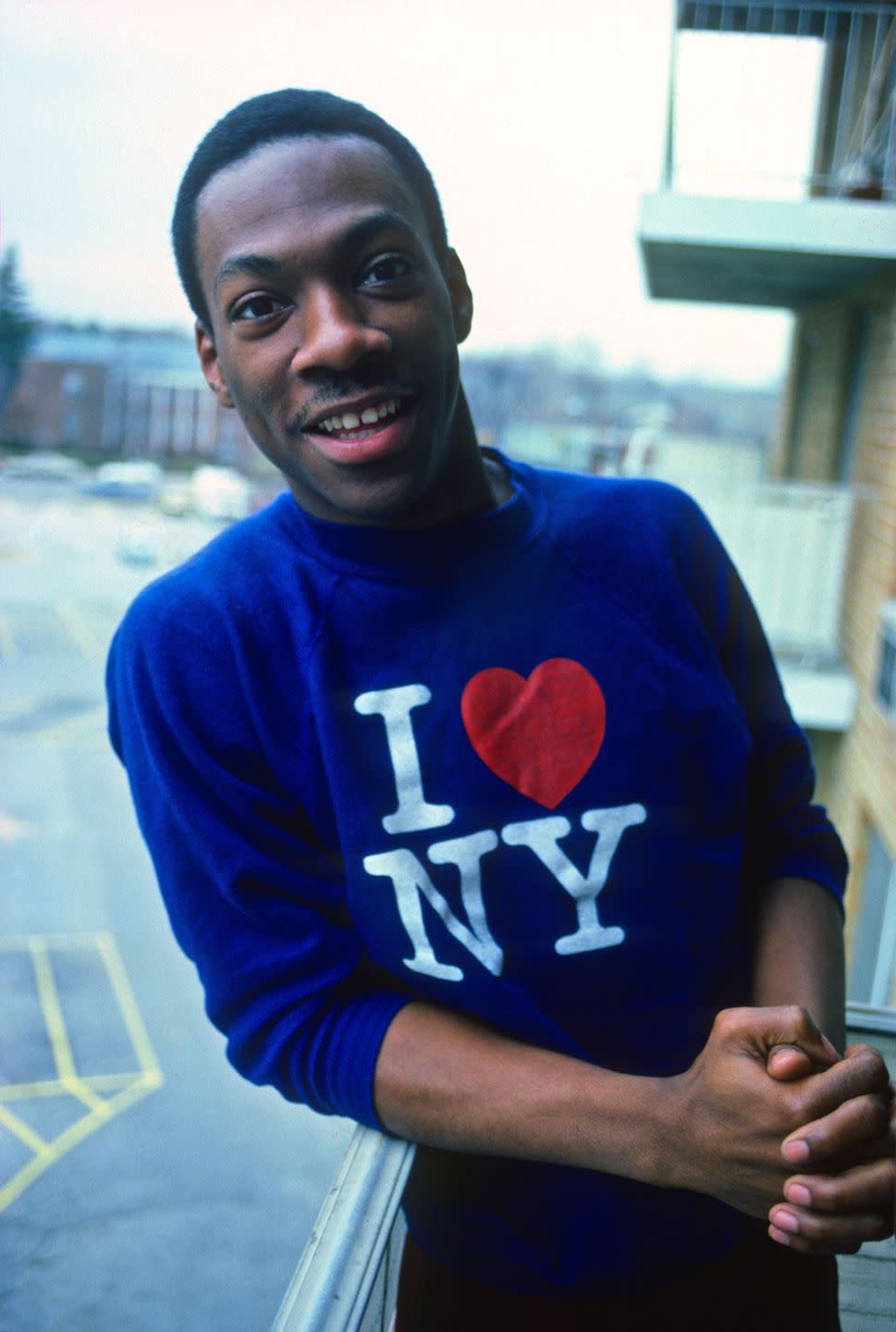 eddie murphy at his mother's house