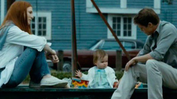 Cate Blanchett, Shiloh Jolie-Pitt and Brad Pitt in The Curious Case of Benjamin Button. (Warner Bros.)