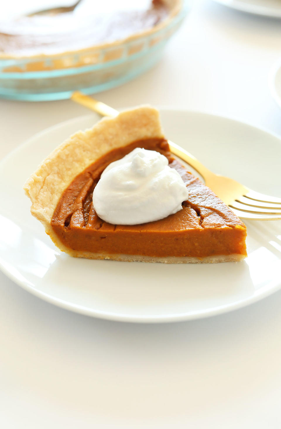 Vegan gluten-free pumpkin pie