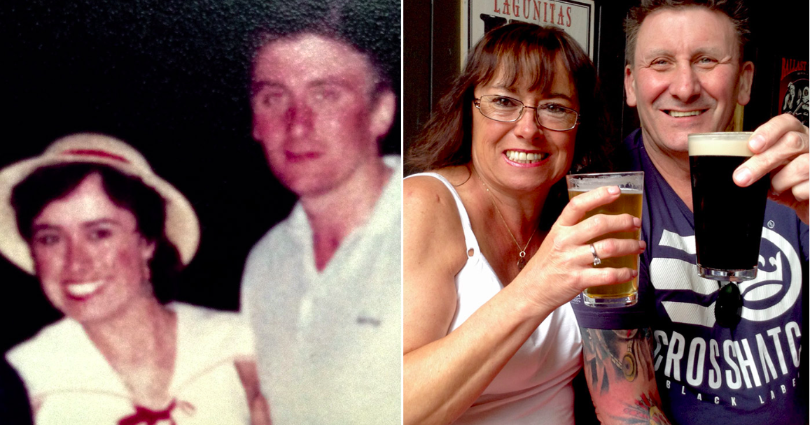 <em>Louise Tennant has rekindled her romance with Dave Evans after 35 years apart (SWNS)</em>
