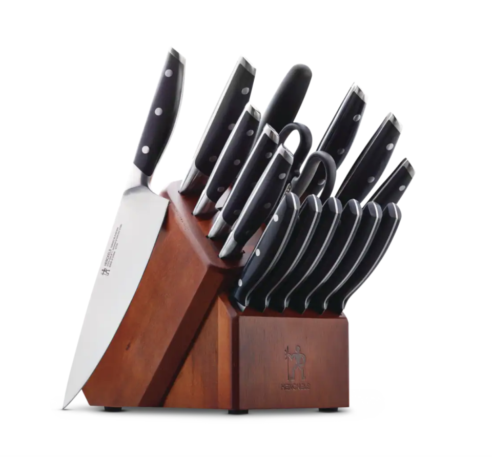 Henckels Elevation Knife Block Set (photo via Canadian Tire)