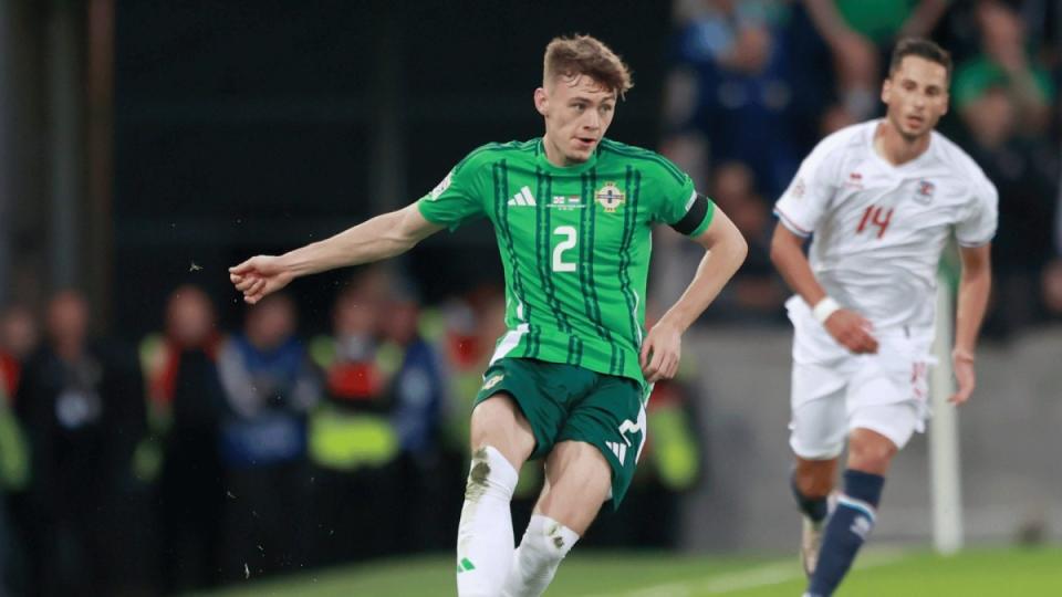 Conor Bradley for Northern Ireland