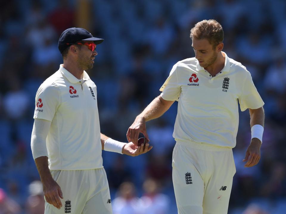 Former England captain Michael Vaughan has suggested that Stuart Broad and James Anderson should no longer play together: Getty