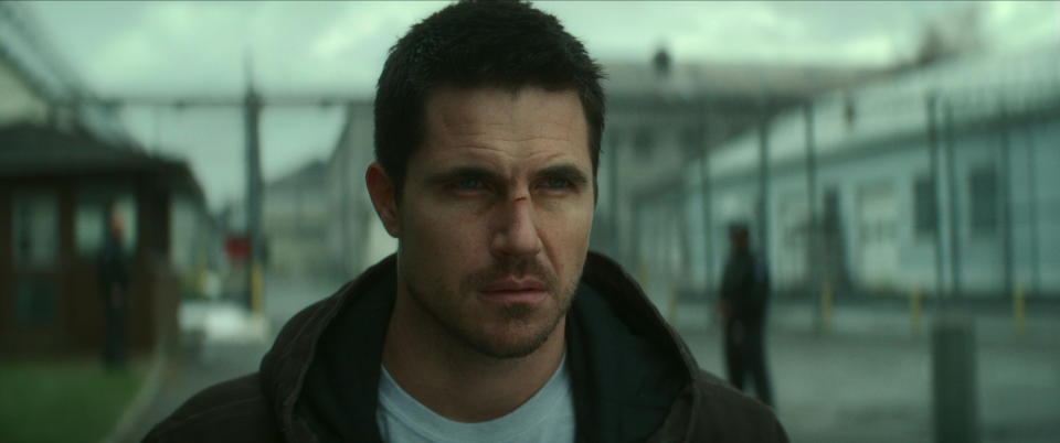 Robbie Amell as Connor in Code 8 Part II (Netflix)