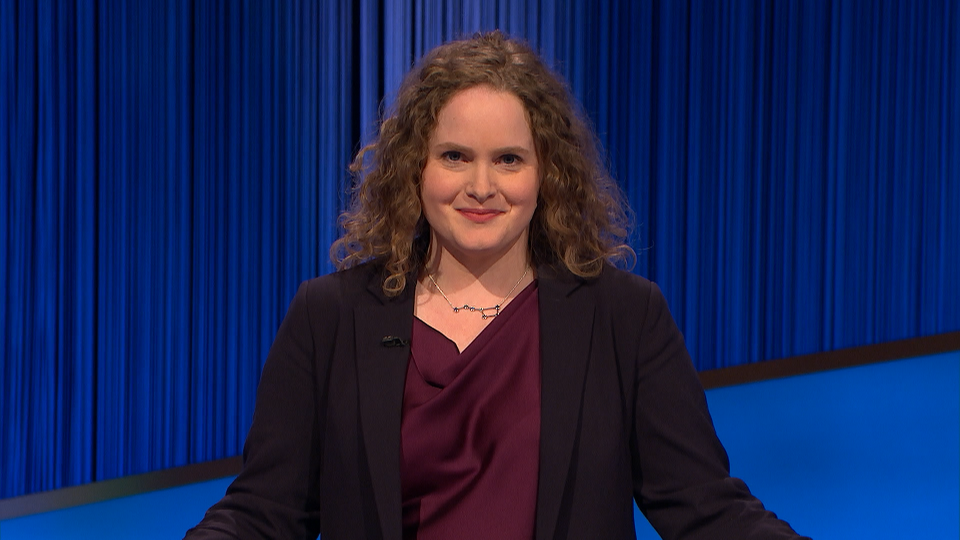 Durham resident Amy Bekkerman won the Thursday, Nov. 16, 2023 episode of "Jeopardy!" as she competes for a spot in the show's future "Tournament of Champions." Bekkerman was invited back on the show with other past winners after winning two games in March 2022.