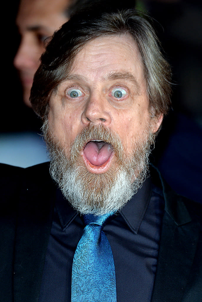 Mark Hamill nose. Кристофер Блэр.