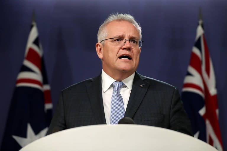 El primer ministro de Australia, Scott Morrison