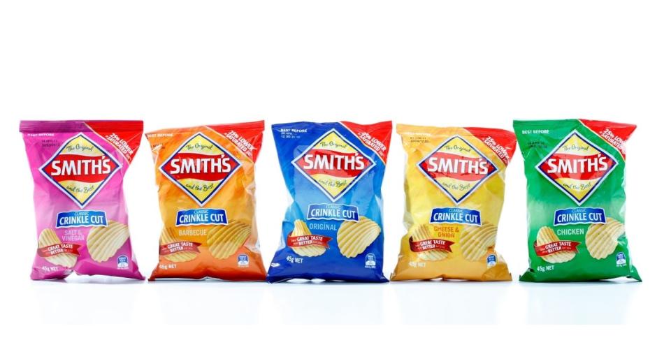 A spokesperson for PepsiCo, who own Smith’s chips, told Yahoo News Australia that sometimes empty chips packets get missed by the machines in their factories. Source: Getty.