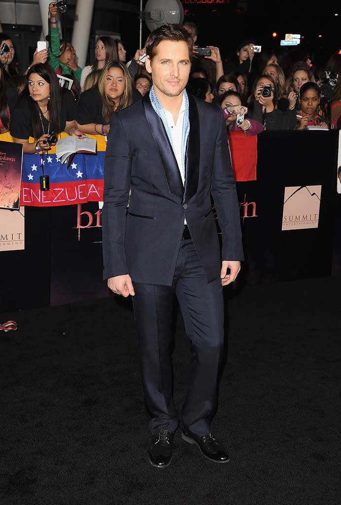 The Twilight Saga Breaking Dawn Part 1 2011 LA Premiere Peter Facinelli