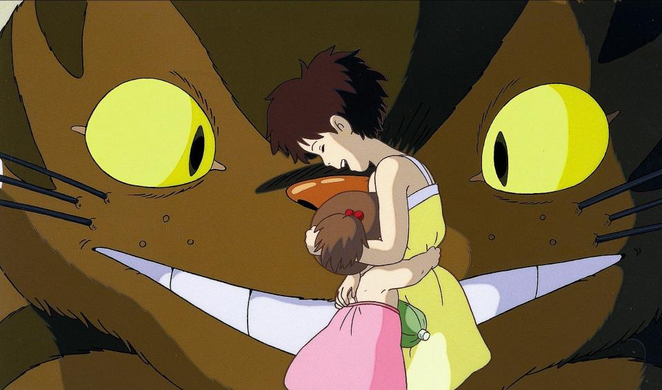 CATBUS,MEI,SATSUKI, MY NEIGHBOUR TOTORO, 1988