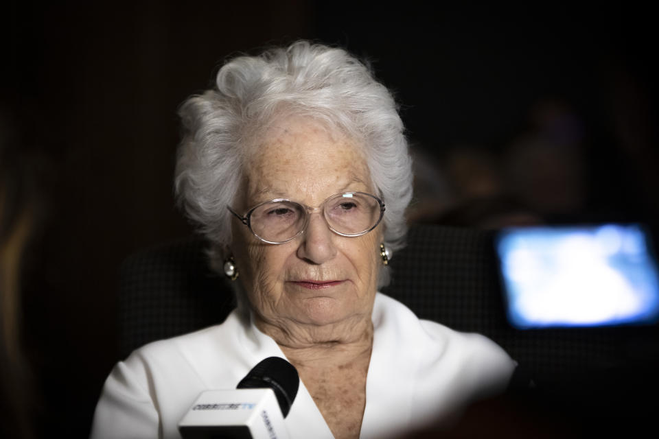 La senatrice a vita Liliana Segre (foto Marco Piraccini/Archivio Marco Piraccini/Mondadori via Getty Images)