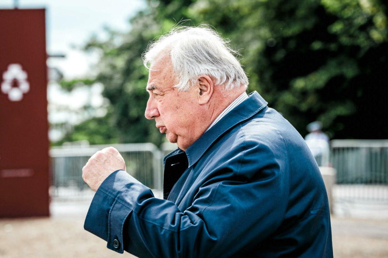 Le président du Sénat Gérard Larcher.  - Credit:Amaury Cornu / X07244 / Amaury Cornu / Hans Lucas via Re