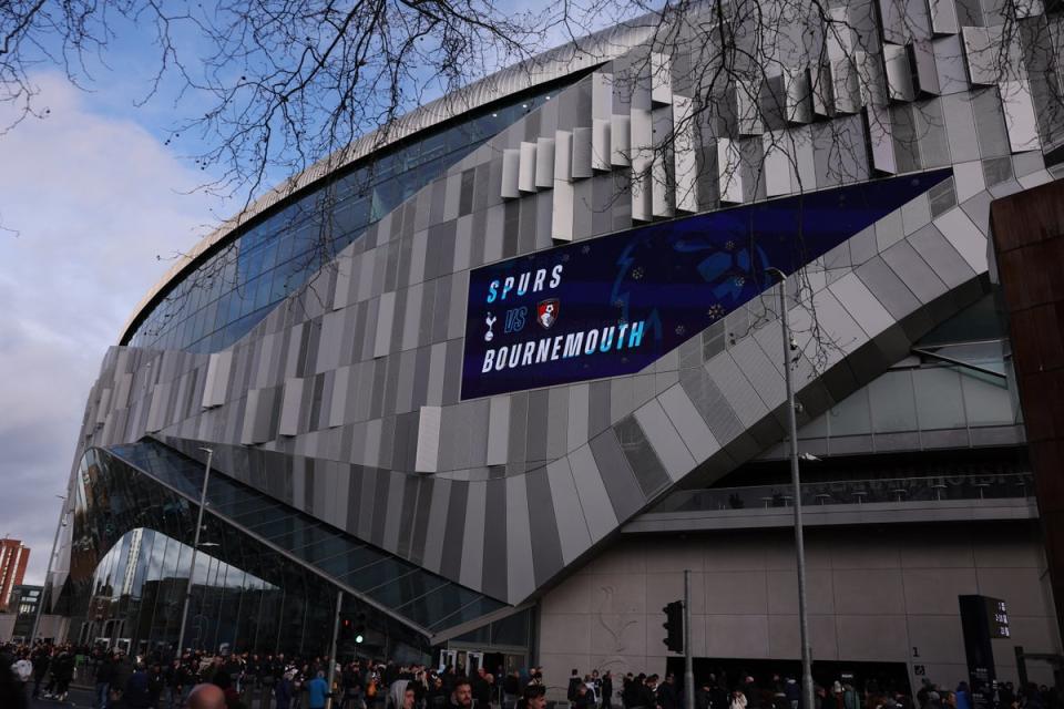 The Tottenham Hotspur Stadium (REUTERS)