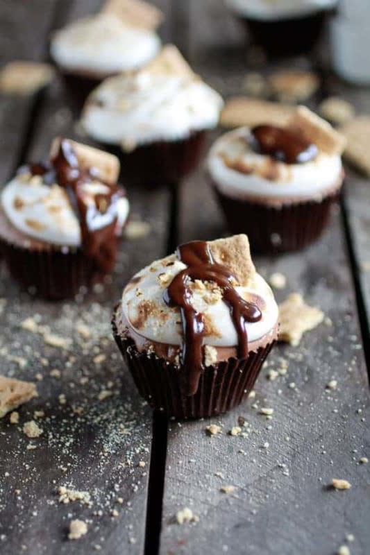 <p>Half Baked Harvest</p><p>S’more Milk Chocolate Mousse filled Chocolate Cups with Marshmallow Frosting</p><p>Immense s'more flavor in one little bite, with no roasting required.</p><p><strong>Get the recipe: <a href="https://www.halfbakedharvest.com/smore-mousse-filled-chocolate-cups/" rel="nofollow noopener" target="_blank" data-ylk="slk:S’more Milk Chocolate Mousse filled Chocolate Cups with Marshmallow Frosting;elm:context_link;itc:0;sec:content-canvas" class="link rapid-noclick-resp">S’more Milk Chocolate Mousse filled Chocolate Cups with Marshmallow Frosting</a></strong></p><p><strong>Related: <a href="https://parade.com/1285205/kristamarshall/chocolate-christmas-cookies/" rel="nofollow noopener" target="_blank" data-ylk="slk:45 Best Chocolate Cookies;elm:context_link;itc:0;sec:content-canvas" class="link rapid-noclick-resp">45 Best Chocolate Cookies</a></strong></p>