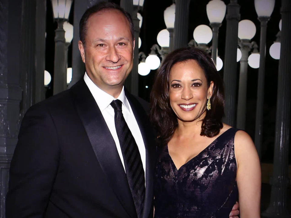 Douglas Emhoff and Kamala Harris married in 2018.  / Credit: CBS News