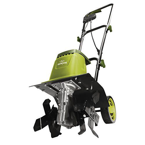 10) Electric Garden Tiller