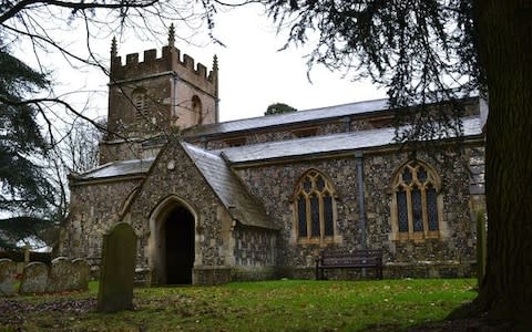 Rev Andy Thewliss wrote a scathing letter to his congregation at All Saints Church in Burbage, Wiltshire