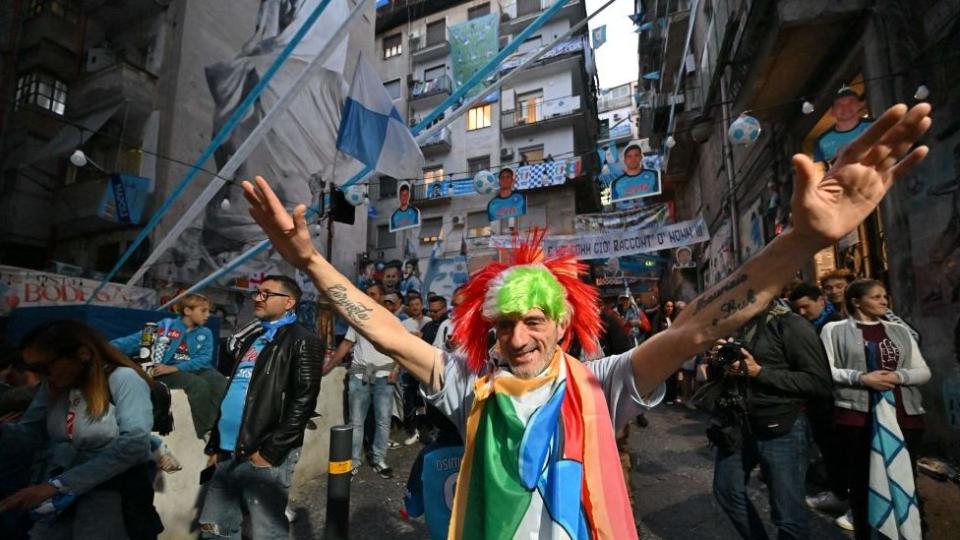 Hinchas del Napoli