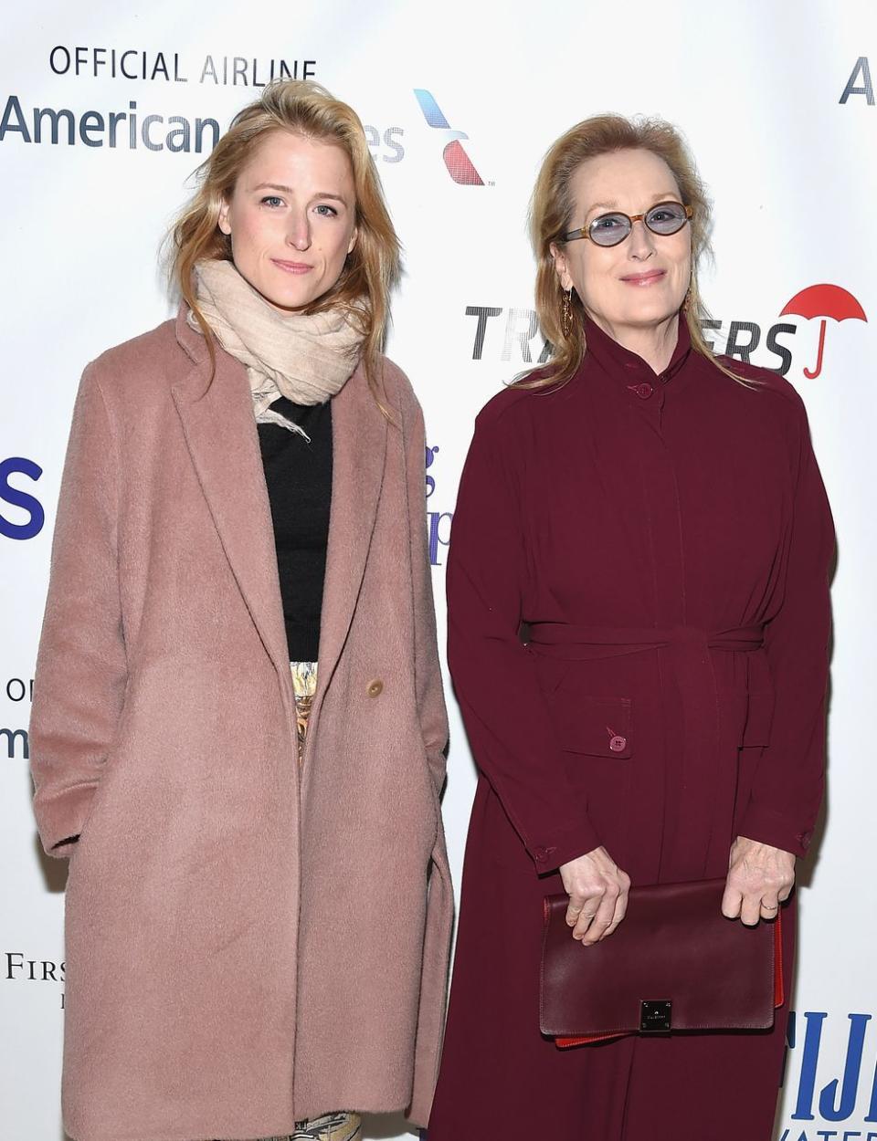 <p>Meryl Streep's eldest daughter, Mamie Gummer, looks exactly like her legendary mom—she also followed in her acting footsteps. </p>