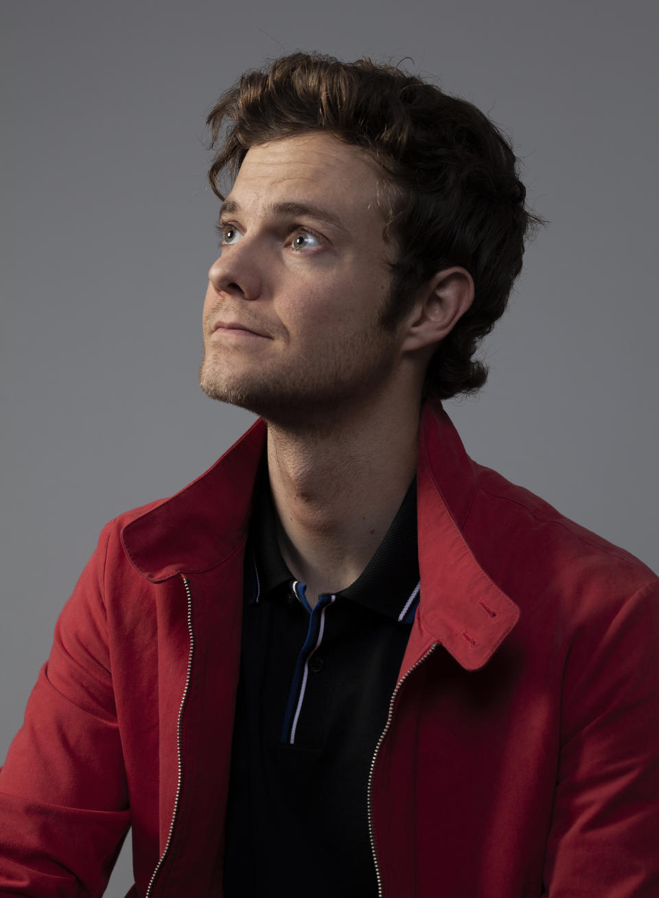 This Dec. 3, 2019 photo shows actor Jack Quaid posing for a portrait in Los Angeles. Quaid was named one of the breakthrough artists of the year by the Associated Press. (Photo by Rebecca Cabage/Invision/AP)