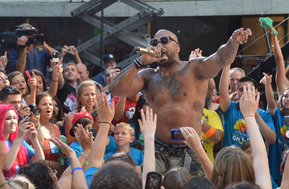 Flo Rida Performs On NBC's