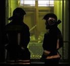 <p>Police officers and firefighters work at the site of an explosion in a supermarket in St. Petersburg, Russia, Dec. 27, 2017. (Photo: Anatoly Maltsev/EPA-EFE/REX/Shutterstock) </p>