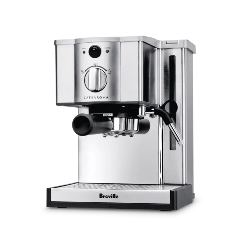 Breville Café Roma Espresso Machine (photo via Canadian Tire)