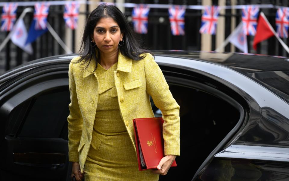 Last week, Suella Braverman unveiled the government’s new fraud strategy, which will include bringing in Britain’s three spy agencies to work with new regional squads of police officers - Leon Neal/Getty Images Europe