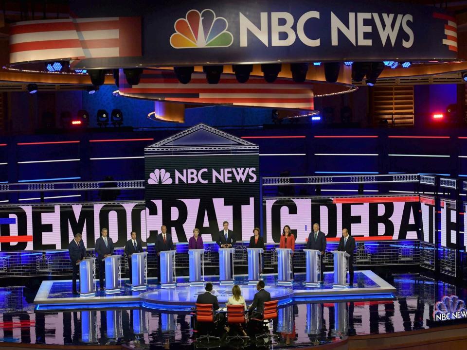 Over the past two nights of Democratic debates among 20 candidates, a key question has been introduced to this clown car of a primary, namely: Do we want “big, structural change” — as Elizabeth Warren put it, setting the tone on Wednesday evening — or would we rather go back to the way things were before? All of the candidates are united in their belief that Democrats need to defeat Trump in 2020, but they differ on the reason why. The essential question is whether Trump is a one-off disaster that can be removed from the White House like hazardous waste, or simply the most grotesque symptom of the greed that is ailing our democracy. It’s a matter of whether Americans want to overthrow the status quo in pursuit of a truer, more equitable society, or tinker around with the great American dumpster fire, salvaging whatever hasn’t been gobbled up in flames. At the most visible level, this is the face-off between Joe Biden and Elizabeth Warren or Bernie Sanders, whose 2016 campaign played a critical role in bringing economic inequality into mainstream consciousness. Sanders was short on policy specifics last night, but his Occupy-inspired rhetoric remains an effective snapshot of the need for systemic change: It’s the millionaires and billionaires verses the 99 per cent. Whether candidates accept this framing is not a binary, so much as a stance that occurs on a spectrum across the issues. For example, during Wednesday night’s debate, the former Congressman John Delaney summed up the moderate approach while rejecting the need for a single-payer healthcare system. Democrats, he argued, should aim to be the party that “saves what’s working, and fixes what’s broken.” In terms of an overall approach, that sounds a lot like trying to clean up a murder scene with a Lysol wipe. (In this analogy, Amy Klobuchar has come prepared with more aggressive cleaning supplies, and a plan to use them which may or may not might involve an intern scrubbing floors with a toothbrush.) In broad strokes, the key divide at stake in the Democratic primary is between incrementalism and progressivism, and also the extent to which we will continue to be dictated by the norms and values that say the old white man with the establishment pedigree is necessarily the safest choice in this race. I see no valid reason to assume that is the case. From the moment he announced his campaign, Biden’s electability has been assured through self-fulfilling prophecy built upon a foundation of “because they said so” nonsense. If you believe Biden is the best bet against Trump, I am compelled to ask, what is that belief based upon exactly? If your answer is dependent on polls and talking heads, well, perhaps you’ll recall that those same polls and talking heads told us that Donald Trump was never going to be president.Joe Biden is offering the country an invitation to the way things were. He would like us to travel back to the Before Times, when too many of us — myself included — were comfortably numb enough to think political engagement meant sharing a photo of the Vice President eating ice cream. The neoliberal myth of progress has long been shattered, but Biden would like to tell you we can have it back now. Indeed, a version of “The Matrix” starring Biden ends about 22 minutes in, when he says, “The blue pill for me, thanks,” and then tosses it back with a milkshake. Except that’s not really an option. America is in the midst of a political awakening moment, and it is irreversible. Over the past three years, I have been working on a book which studies this shift among young people who have gone from passively navigating a broken system to actively seeking to change it. Based on my findings, I believe the revolution will be led by a paradigm shift in the concept of citizenship among the youngest generations, but the epiphany is available to everyone, and perhaps the most concise way to sum it up is this: “If Donald Trump is president, you really have to ask who the hell makes the rules.” Were Chuck Todd to ask me to describe the debates in two words or less, I would go with “anything’s possible,” (and then, obviously, I would keep on talking, because I really believe that anything’s possible, and also see no valid reason to listen to anything Chuck Todd has to say). The potential of this primary was reflected in the stunning ease with which Kamala Harris commanded national attention on Thursday evening, setting the bar for what it means to be presidential; or the precision with which Julián Castro cemented the criminalization of immigration as an essential litmus test on the first night of debate. There are new parameters for what is possible in the political conversation now. In short, we have the chance to create a new future together, so why would we opt for a quick repair on the broken-down mess that got us here in the first place? We are in a moment of social experimentation that offers the opportunity for a caterpillar-to-butterfly transformation, truly beyond what we can conceive is possible, and it would be a shame if we screwed it up in the chrysalis. This metamorphosis must extend well beyond the person we pick for office to a lasting change in the way we practice democracy as a nation. This is not an argument for any particular candidate, but an insistence on keeping an open mind to the rich marketplace of options on display. Our opportunity here is to participate in the primary as a contest of ideas, in which we are all undecided, high-information voters, who deserve to be wooed with a detailed vision for America’s brightest possible future. Don’t let the old stories limit what you hope for. “The way things are” doesn’t exist anymore, and, anyway, it turns out, it was BS all along.