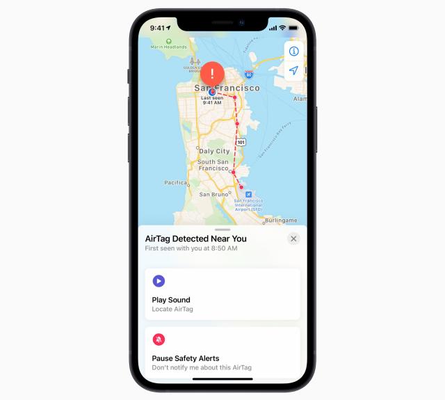Apple launches Android app to address AirTags tracker fears