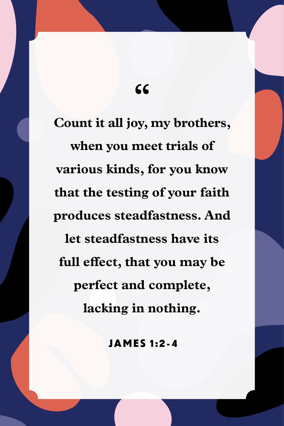 14) James 1:2-4