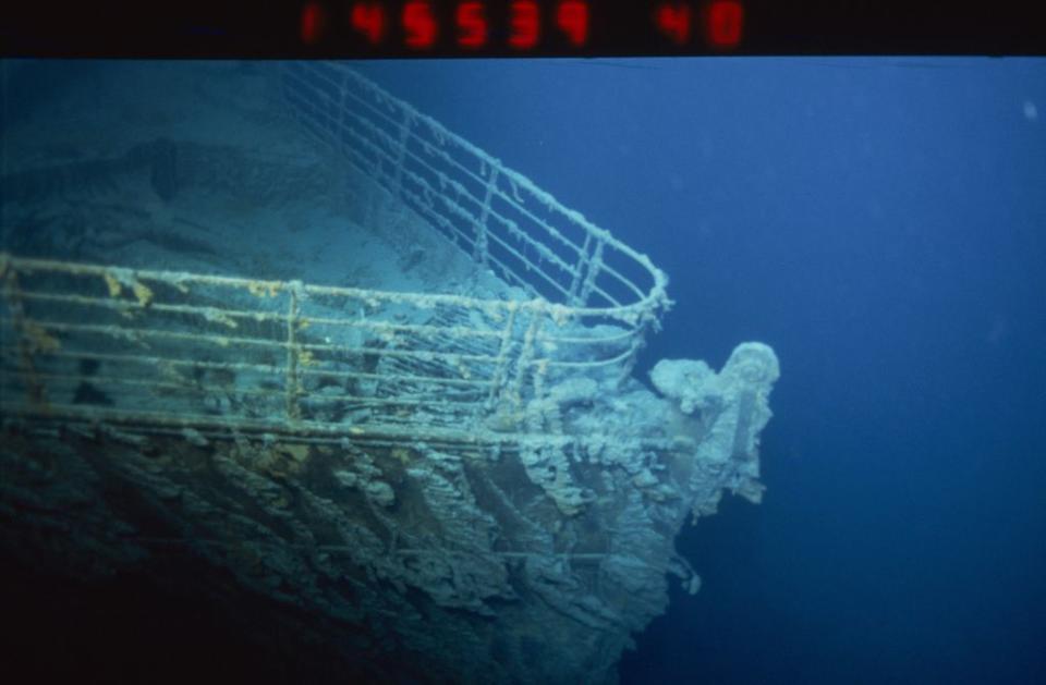 The wreck of the Titanic<span class="copyright">Xavier DESMIER—Gamma-Rapho/Getty Images</span>