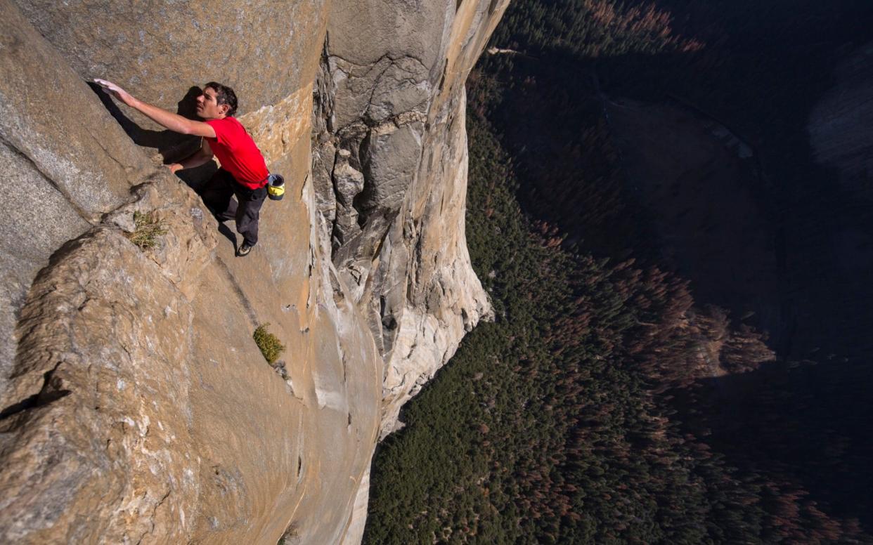 Alex Honnold in Free Solo - National Geographic