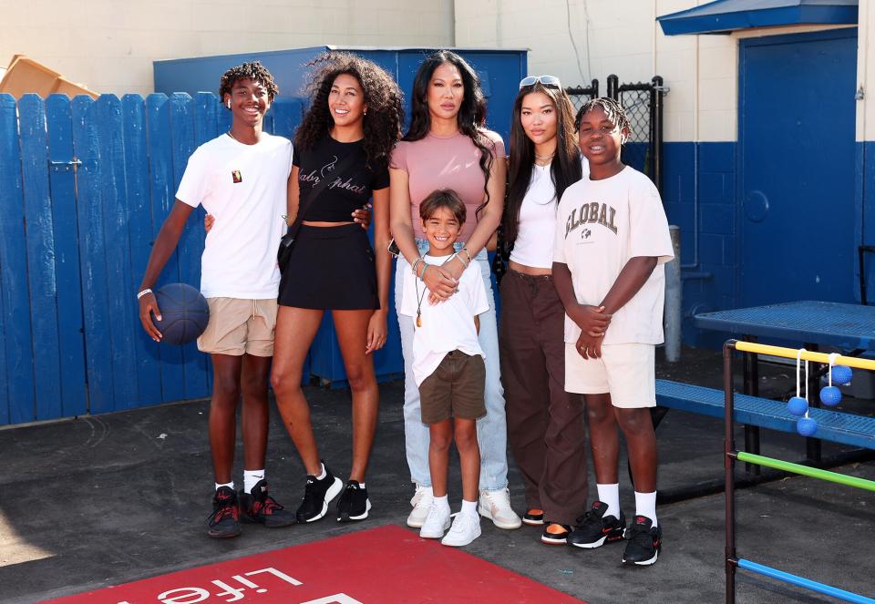 Kimora Lee Simmons and family