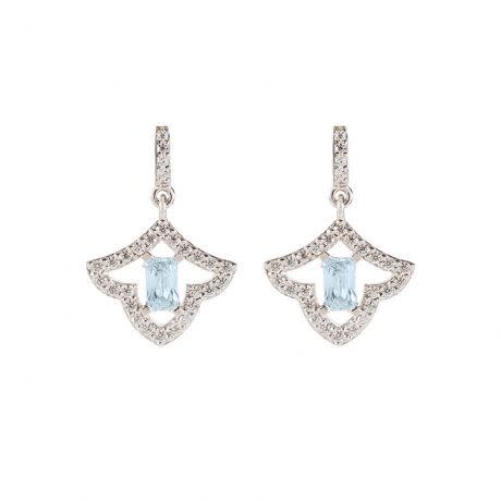 <p><strong>Brazilian Aquamarine Drop Earrings</strong></p><p>royalcollectionshop.co.uk</p><p><strong>£95.00</strong></p><p><a href="https://www.royalcollectionshop.co.uk/aqua-drop-earrings.html" rel="nofollow noopener" target="_blank" data-ylk="slk:Shop Now;elm:context_link;itc:0;sec:content-canvas" class="link ">Shop Now</a></p><p>The Royal Collection's shop offers a wide array of accessories designed after Queen Elizabeth's most-loved jewels, including these earrings, which were inspired by the Brazilian Aquamarine Tiara.</p>