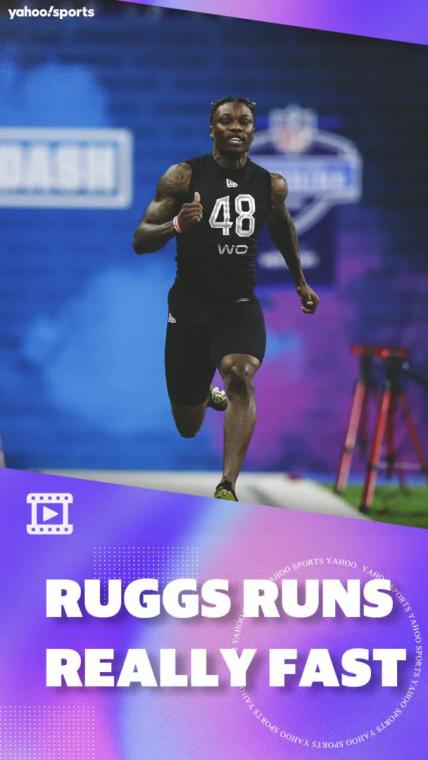 Alabama's Henry Ruggs runs 4.27 in 40-yard dash