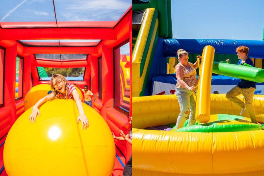 El parque inflable más grande del mundo ya está en Tijuana