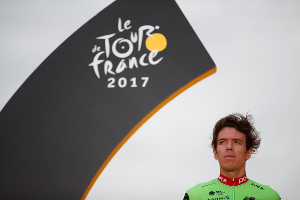 Rigoberto Uran Tour de France runner up 2017