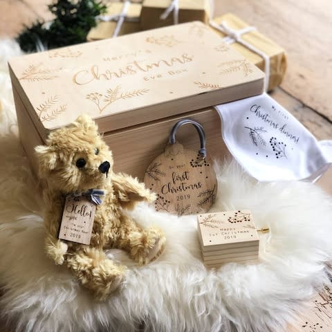 Modo Creative Personalised Baby's First Christmas Box