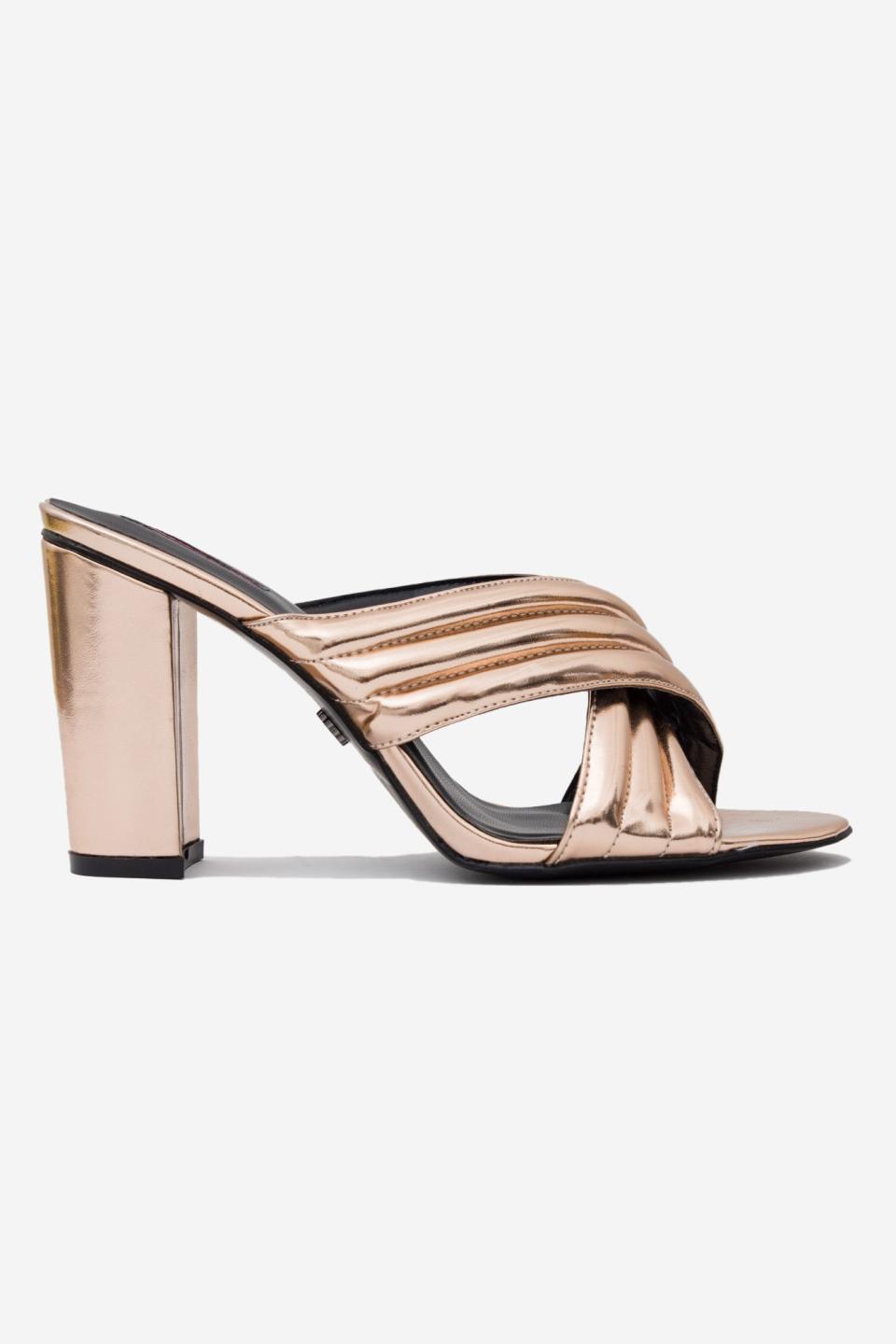 Iris Mule Heeled Sandal