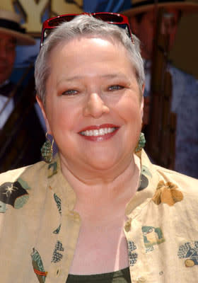 Kathy Bates at the Hollywood premiere of Walt Disney's Around the World in 80 Days