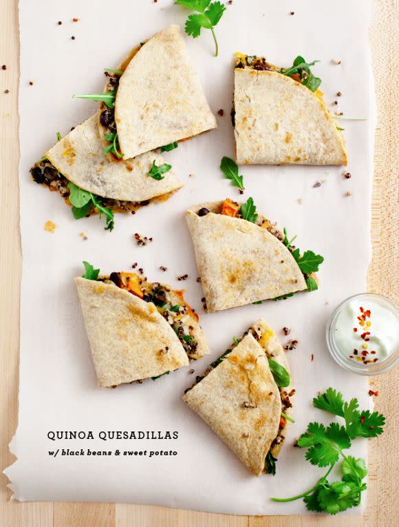 Quinoa Quesadillas