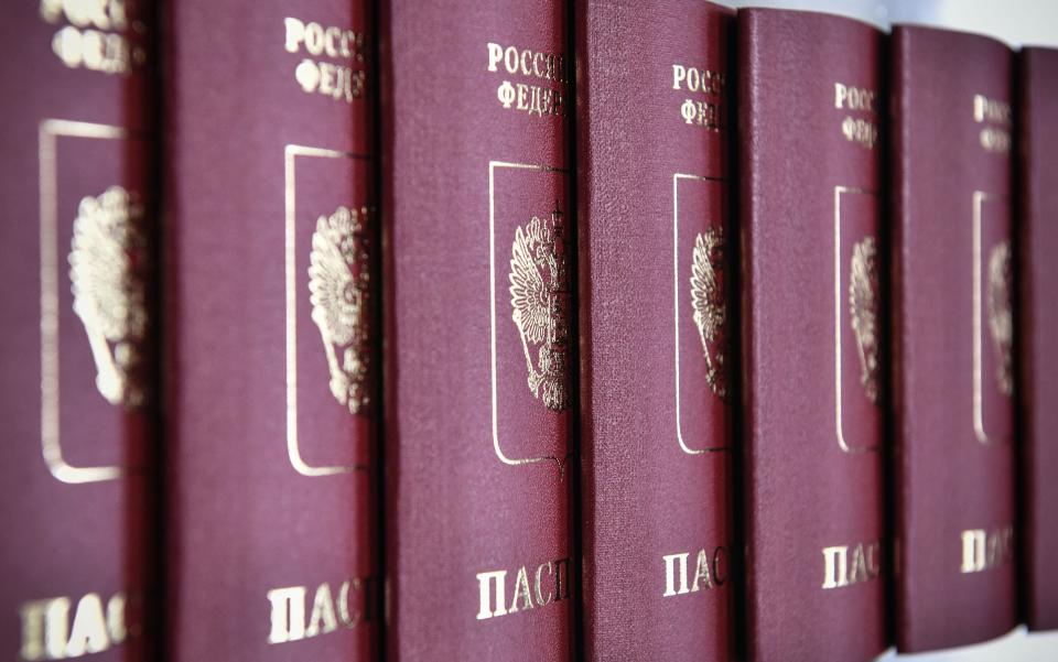 Ukrainians are being pushed to become Russian citizens (AFP via Getty Images)