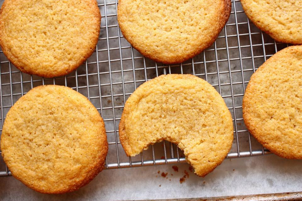 corn cookies   delishcom