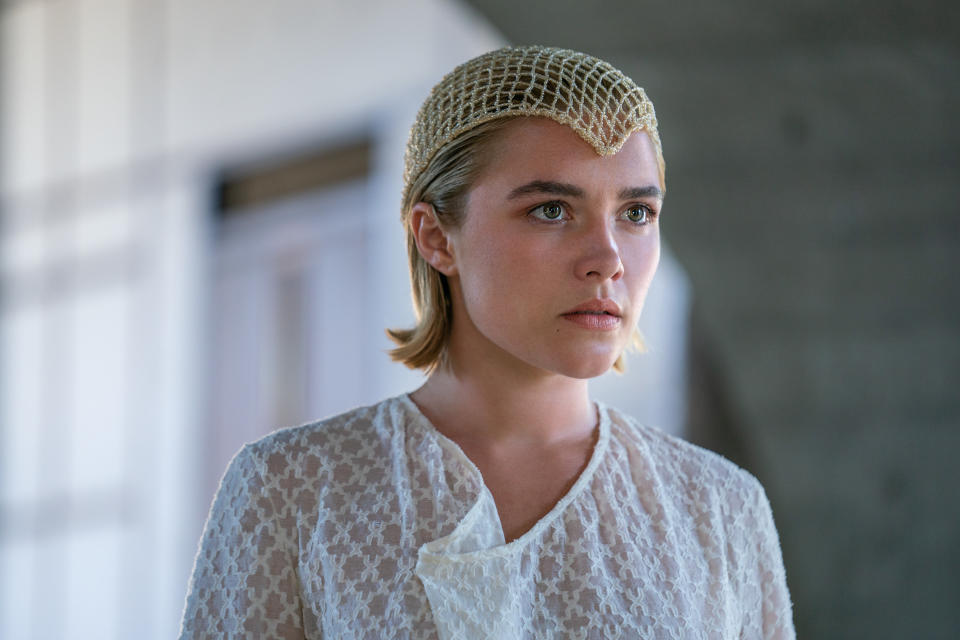 Florence Pugh as Princess Irulan in Dune: Part Two