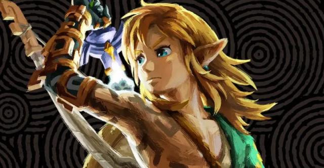 An artist&#39;s rendition of Link as he appears in Tears of the Kingdom.