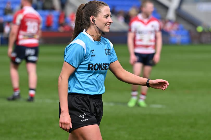 RFL Referee Tara Jones.