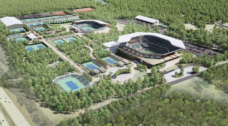 A new state-of-the-art professional tennis stadium has been proposed for the River District in west Charlotte. Charleston businessman Ben Navarro is pitching the stadium and campus, along with the relocation of the Western & Southern Open, which is commonly known as the Cincinnati Masters.