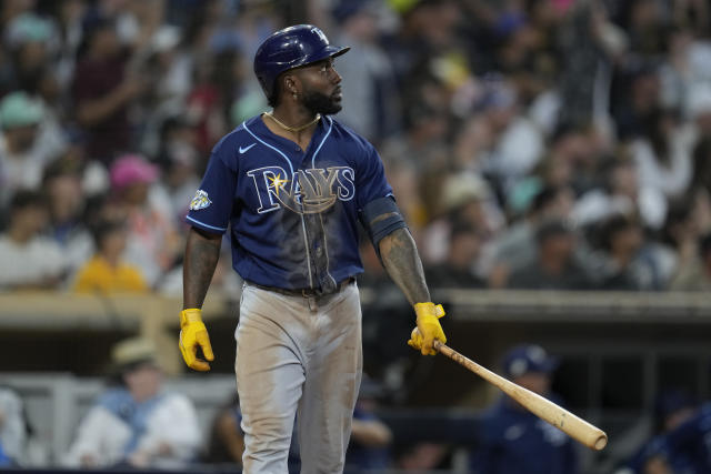 Randy Arozarena gives Rays home-run record in first inning